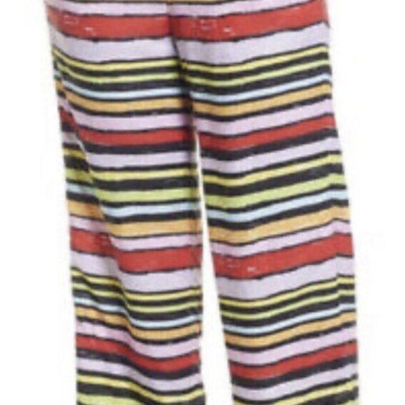 NWT Nordstrom BP. Colorful Striped Relax Wide Leg Pants Sz S Women - Picture 4 of 4
